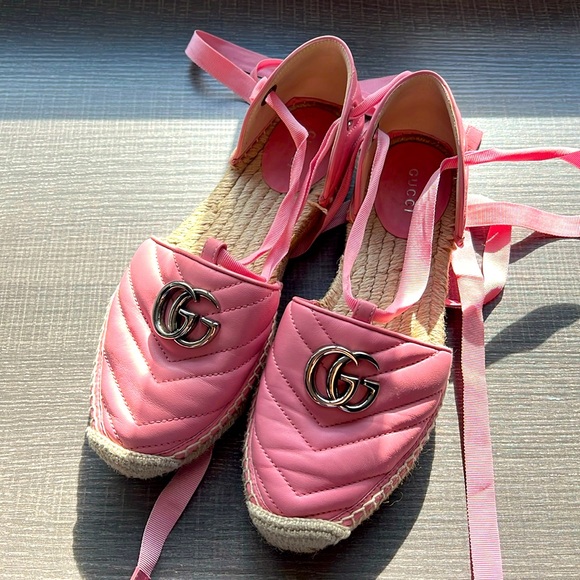 Gucci pink Espadrilles - Picture 1 of 4